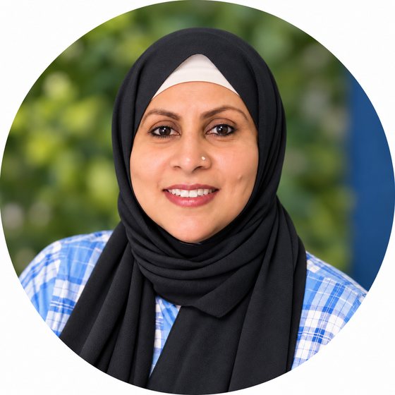 Misbah Nasir, owner and lead caregiver